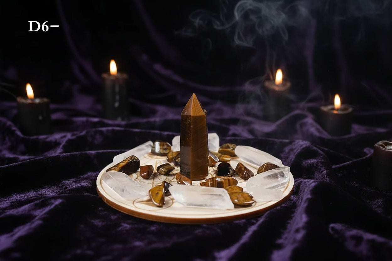 Crystal Yoga Set - Sorceress Sanctuary C1-C3-E-B1-C2