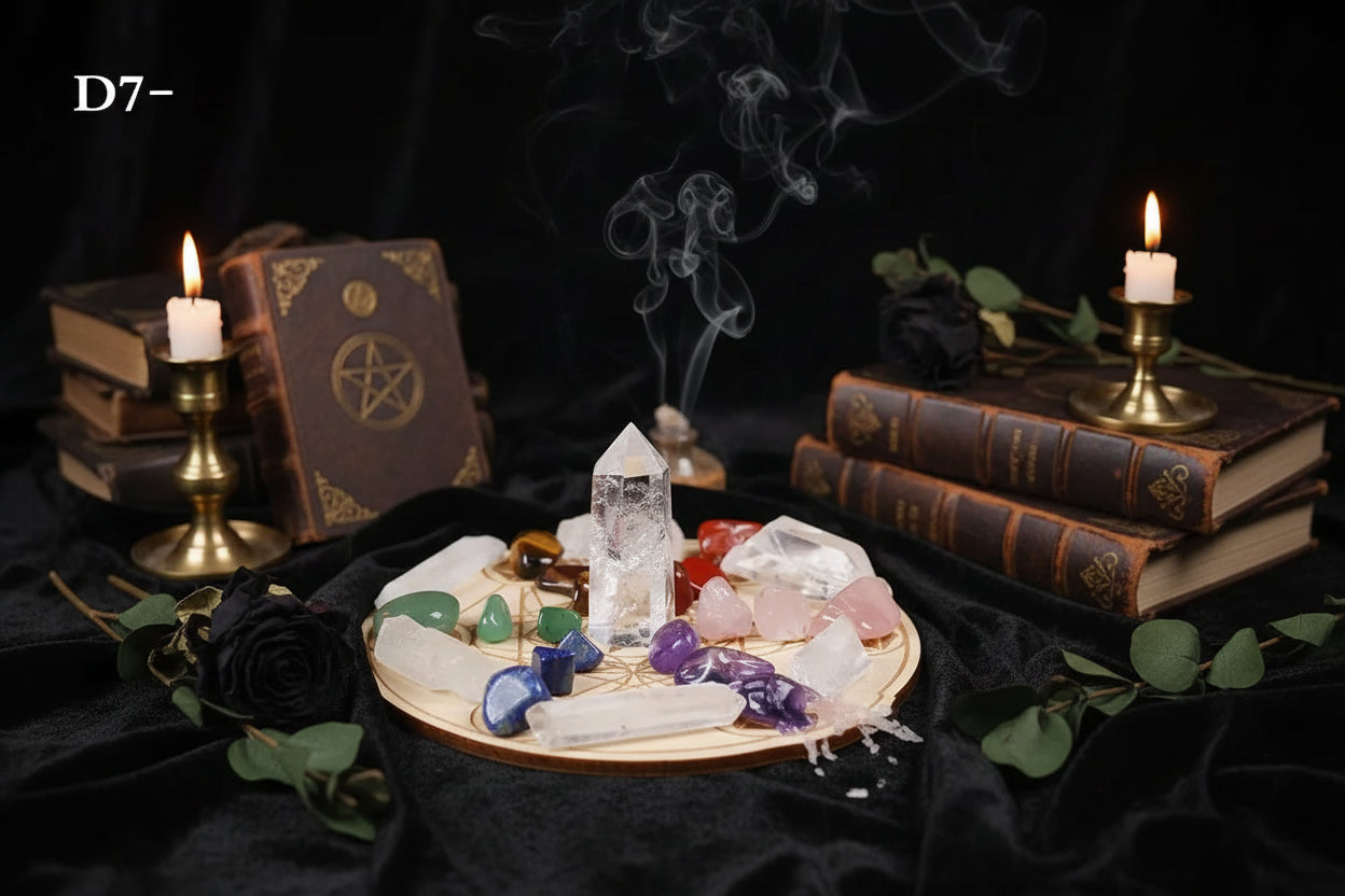 Crystal Yoga Set - Sorceress Sanctuary C1-C3-E-B1-C2