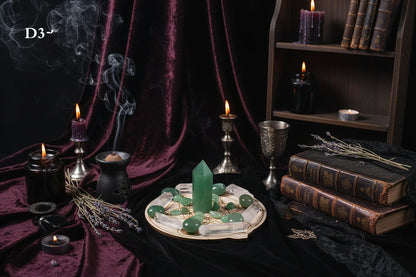 Crystal Yoga Set - Sorceress Sanctuary C1-C3-E-B1-C2
