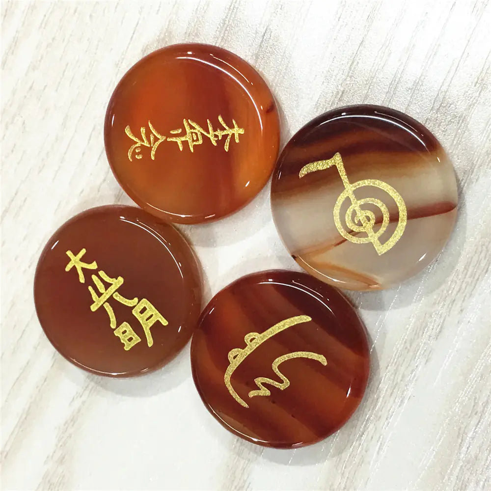 Natural Crystal Stone Energy Symbols