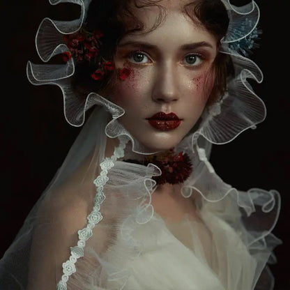 Vintage Fairy Lace Headpiece