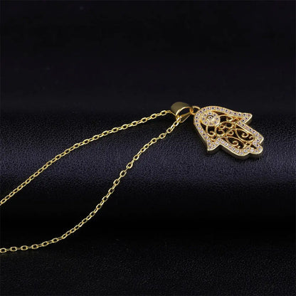 Crystal Hand Protection Necklace
