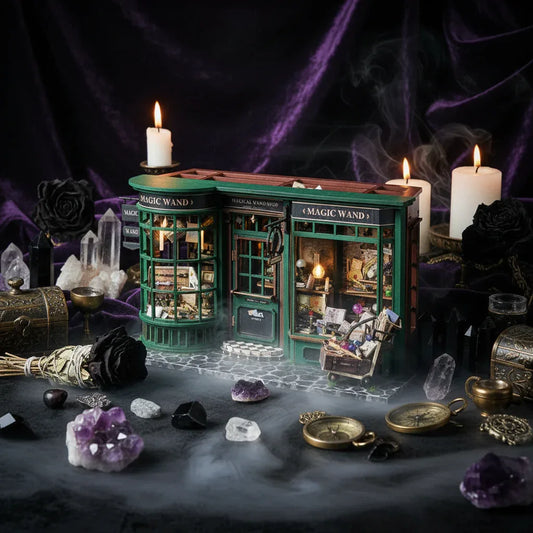 DIY Magic House - Sorceress Sanctuary Magic Full House / Chinese Version-Magic Full House / English Version-Magic Full House Dust Cover / English Version-Magic Full House Dust Cover / Chinese Version