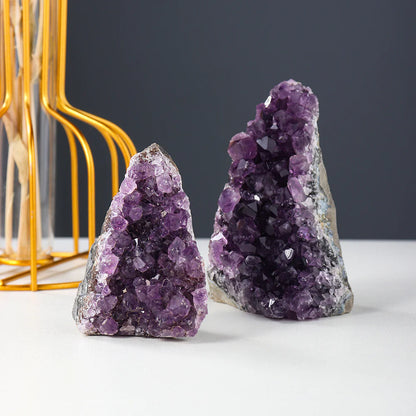 Natural Amethyst Crystal Cluster
