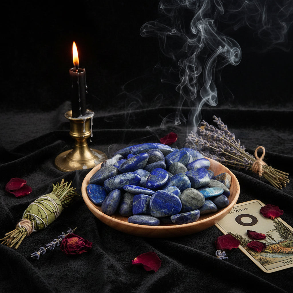 Polished Crystal Stones for Decoration and Aromatherapy Sorceress Sanctuary
