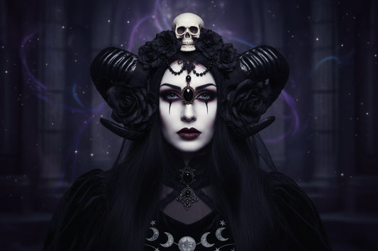 Dark Enchantress Crown - Sorceress Sanctuary Black