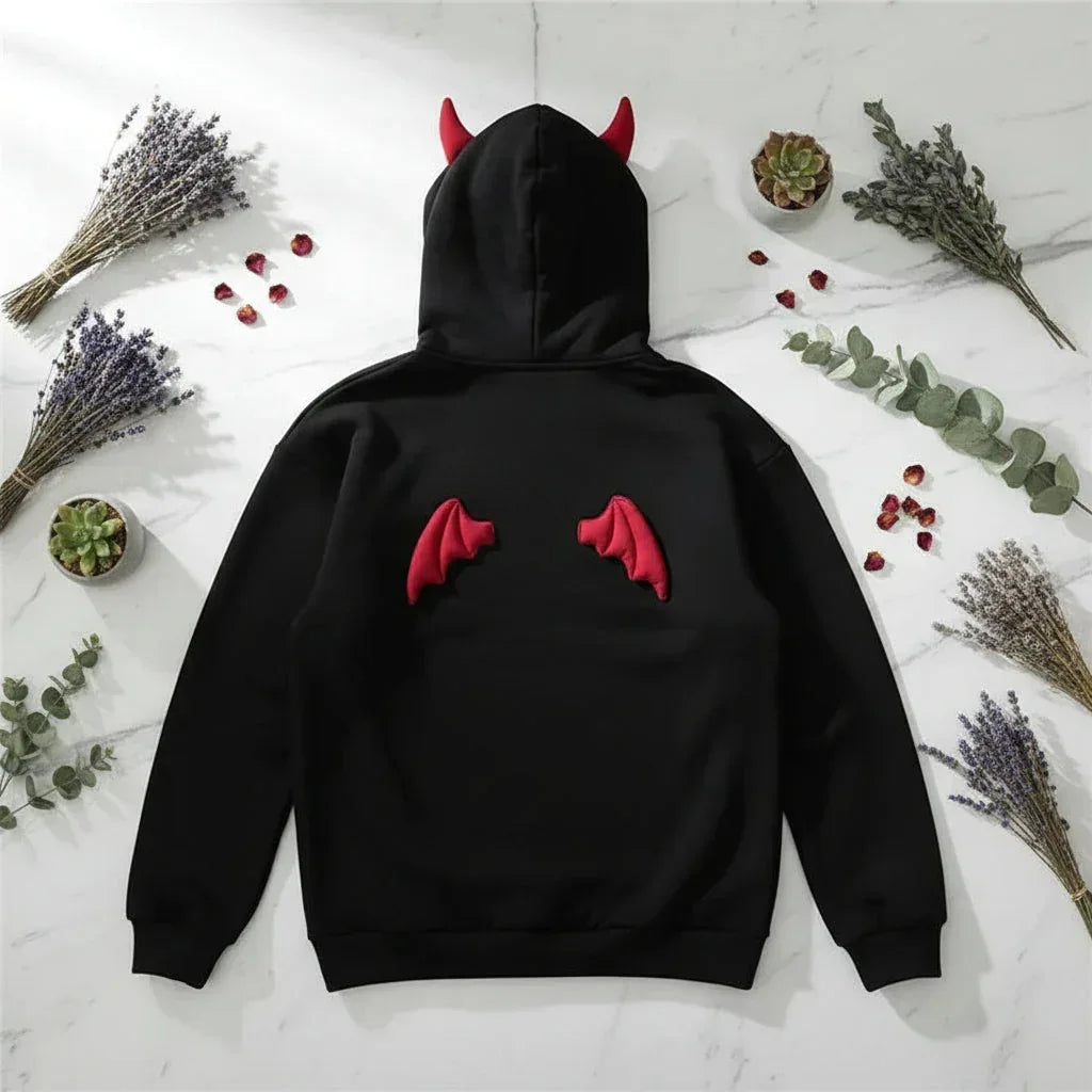 Dark Winged Hoodie - Sorceress Sanctuary Black / M-Black / L-Black / XL-Black / 2XL