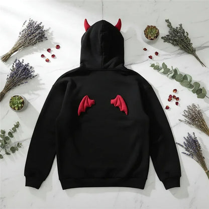 Dark Winged Hoodie - Sorceress Sanctuary Black / M-Black / L-Black / XL-Black / 2XL