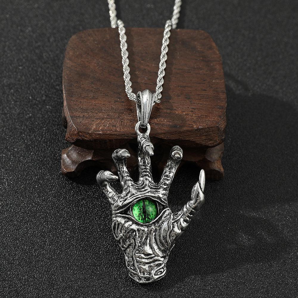 Demon Claw Necklace - Sorceress Sanctuary Green