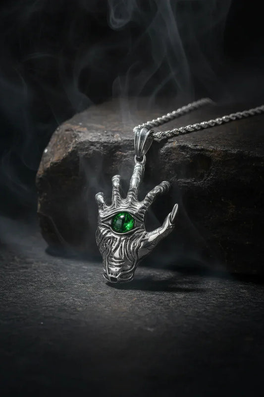 Demon Claw Necklace - Sorceress Sanctuary Green