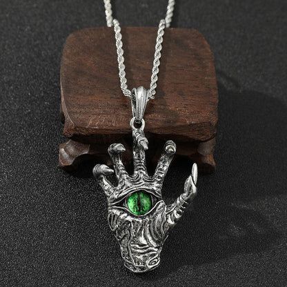 Demon Claw Necklace - Sorceress Sanctuary Green