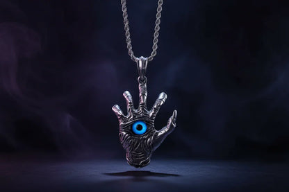 Demon Claw Necklace - Sorceress Sanctuary Green-Blue
