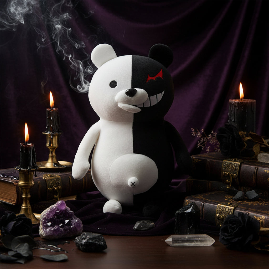 Devil Bear Plushie - Sorceress Sanctuary black