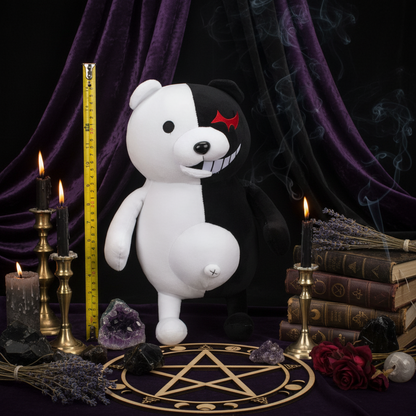 Devil Bear Plushie - Sorceress Sanctuary black