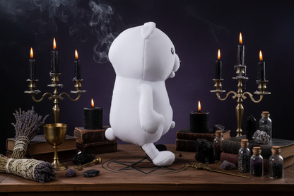 Devil Bear Plushie - Sorceress Sanctuary black