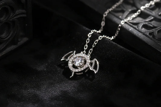 Devil Charm Necklace - Sorceress Sanctuary Silver
