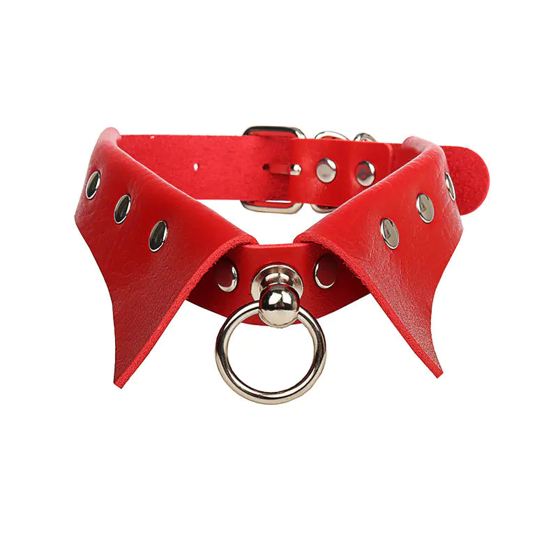 Punk Gothic Leather Choker