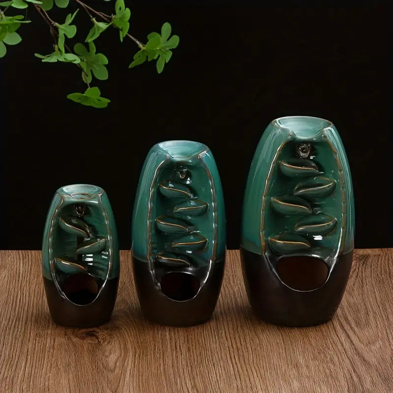 Ceramic Backflow Incense Holder