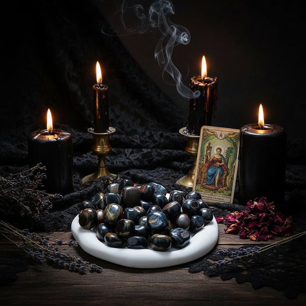 Polished Crystal Stones for Decoration and Aromatherapy Sorceress Sanctuary