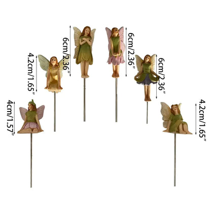 Mini Fairy Figurines | 6 Pcs Set