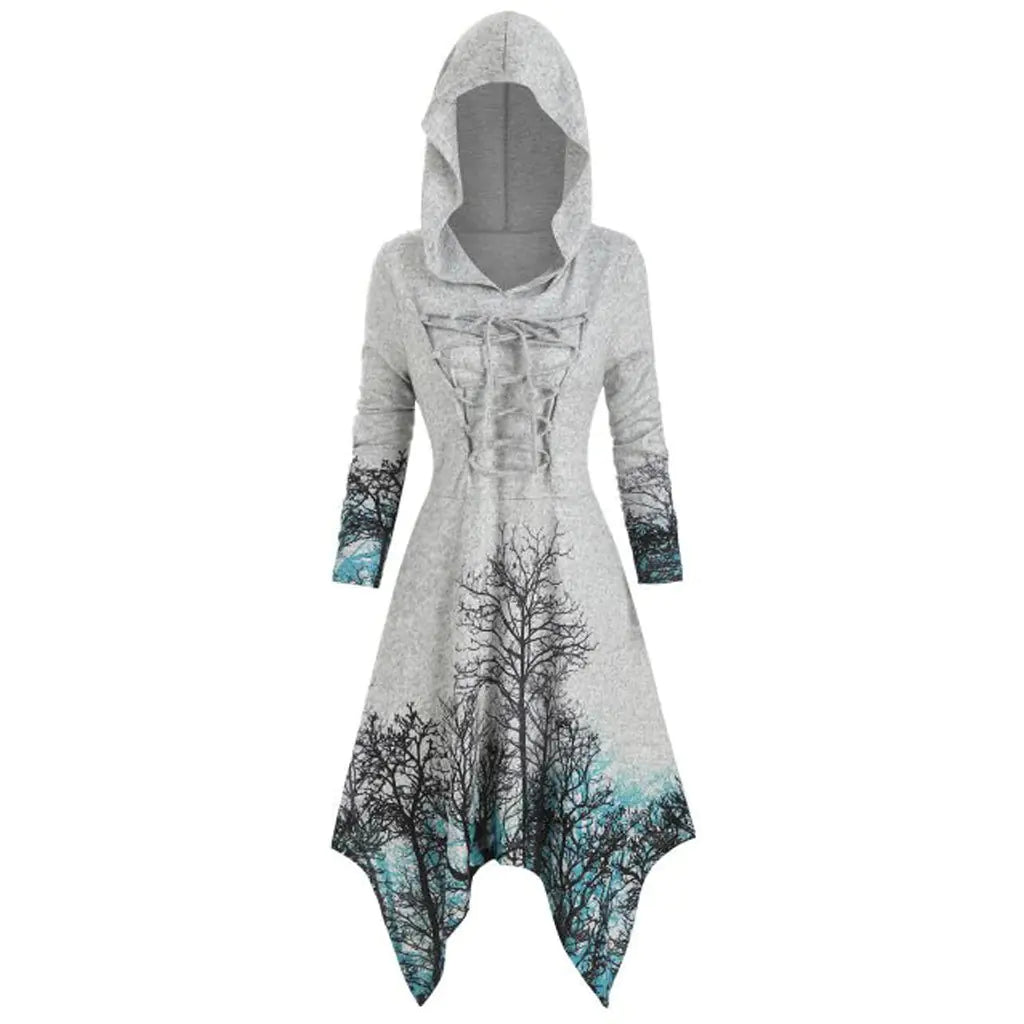 Enchanted Grove Hooded Dress