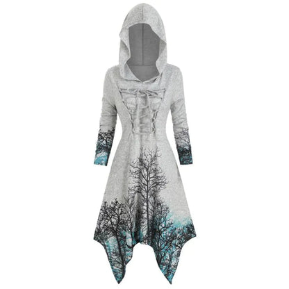 Enchanted Grove Hooded Dress