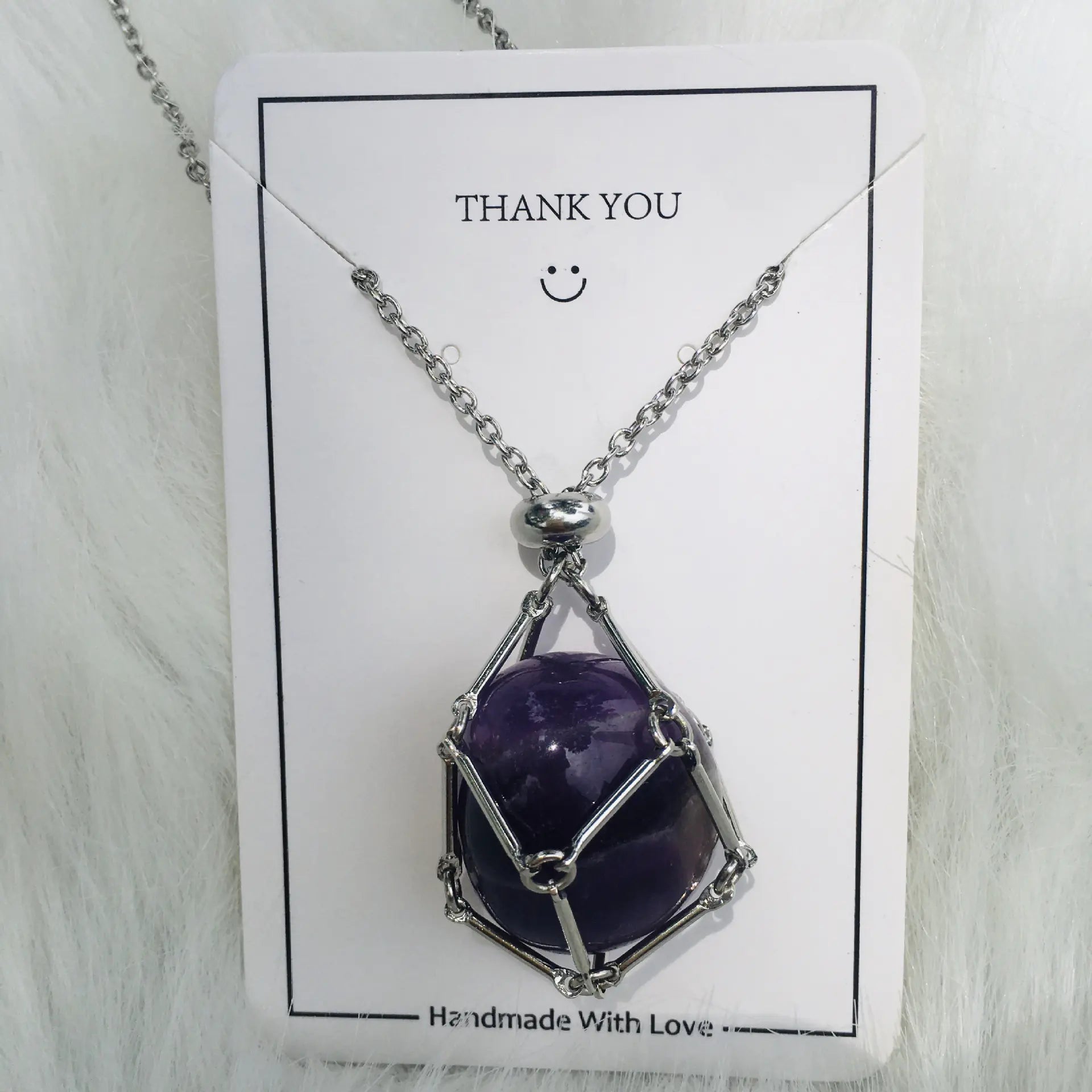 Crystal Pendant Necklace Sorceress Sanctuary