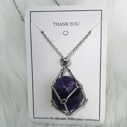 Crystal Pendant Necklace Sorceress Sanctuary