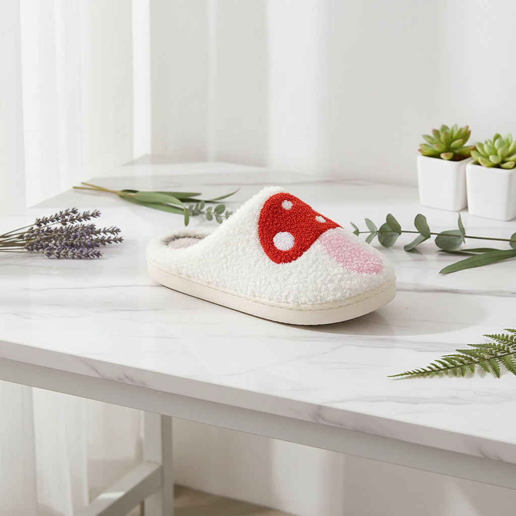 Cozy Mushroom Slippers