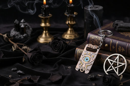 Egyption Protection Keychain - Sorceress Sanctuary Protection