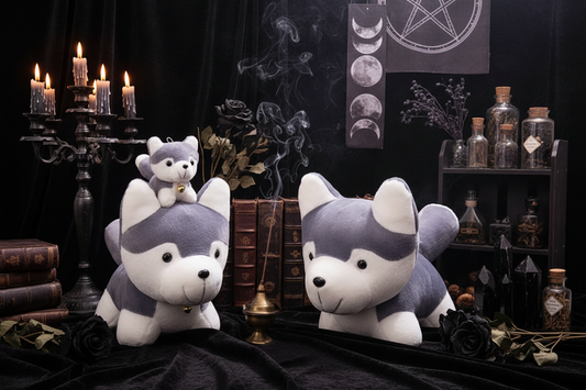 Enchanted Husky Plush - Sorceress Sanctuary Picture color / 20-Picture color / 25-Picture color / 35-Picture color / 43-Picture color / 50