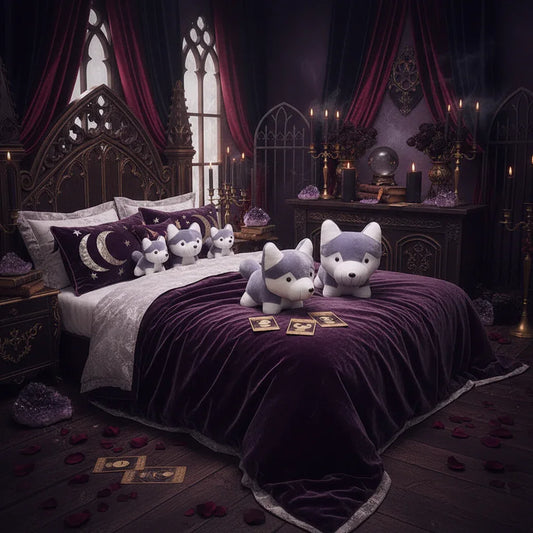 Enchanted Husky Plush - Sorceress Sanctuary Picture color / 20-Picture color / 25-Picture color / 35-Picture color / 43-Picture color / 50