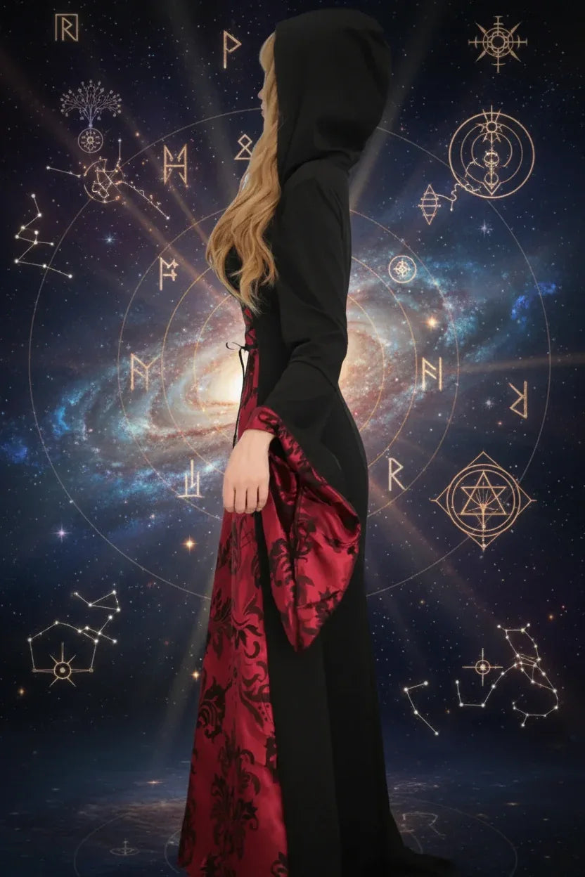Enchanted Vampire Witch - Sorceress Sanctuary Clothing package (with free necklace) / StoM-Clothing package (with free necklace) / LtoXL-Clothing package (with free necklace) / XXLtoXXXL-Clothing package (with free necklace) / 4XLto5XL