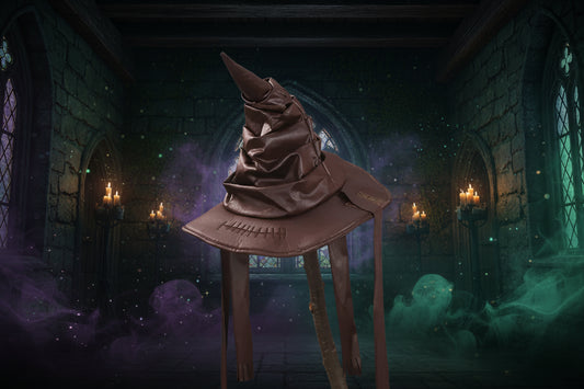 Enchanted Wizard Hat - Sorceress Sanctuary dark  coffee