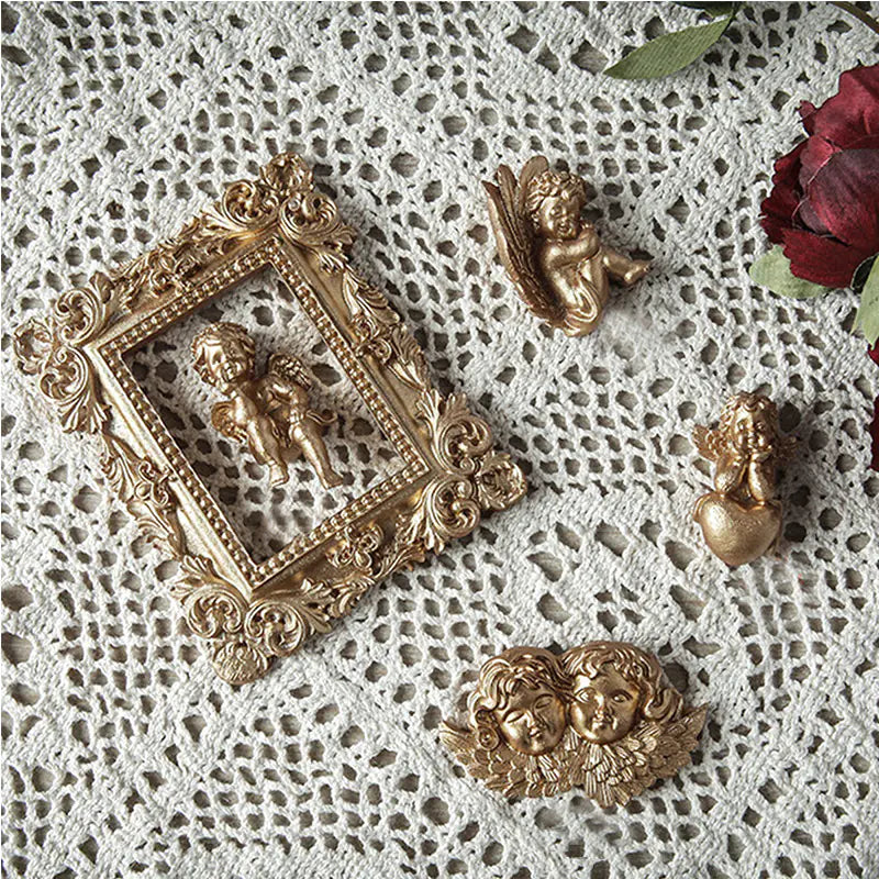 Golden Resin Angel