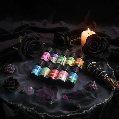 Essential Oils - Sorceress Sanctuary Lily-Cherry blossoms-Mint-Rosemary-Marine incense