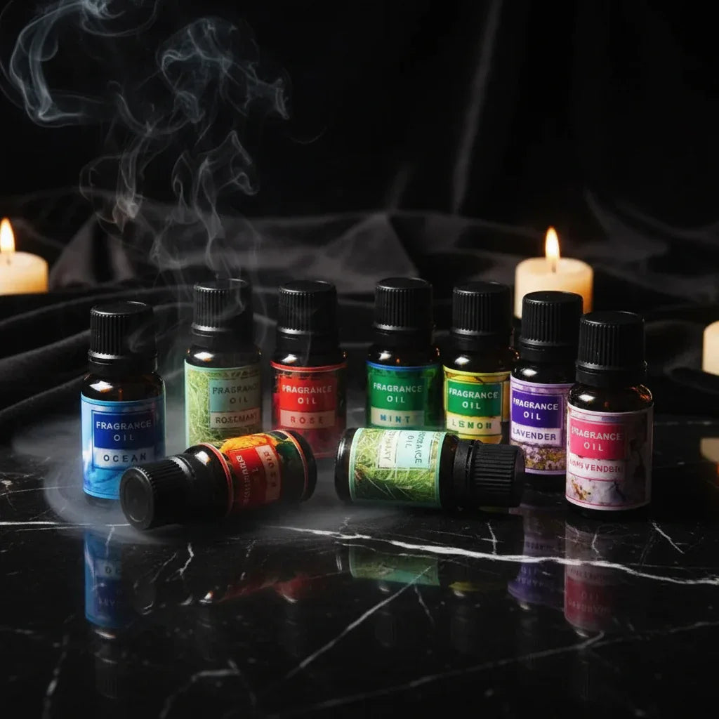 Essential Oils - Sorceress Sanctuary Lily-Cherry blossoms-Mint-Rosemary-Marine incense