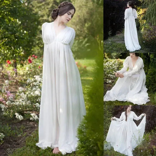 Ethereal White Gown - Sorceress Sanctuary white / M-white / L-white / XL