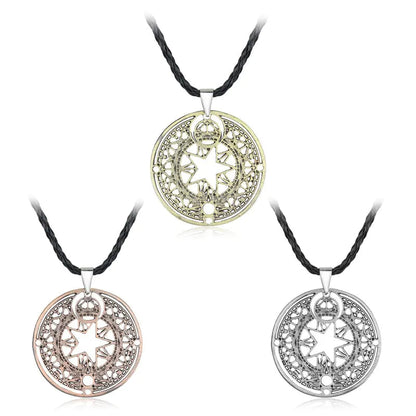 Magic Circle Pendant Necklace Sorceress Sanctuary