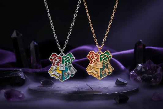 Exclusive Star Badge Necklace - Sorceress Sanctuary Silver necklace-Gold necklace-Silver keychain-Gold keychain