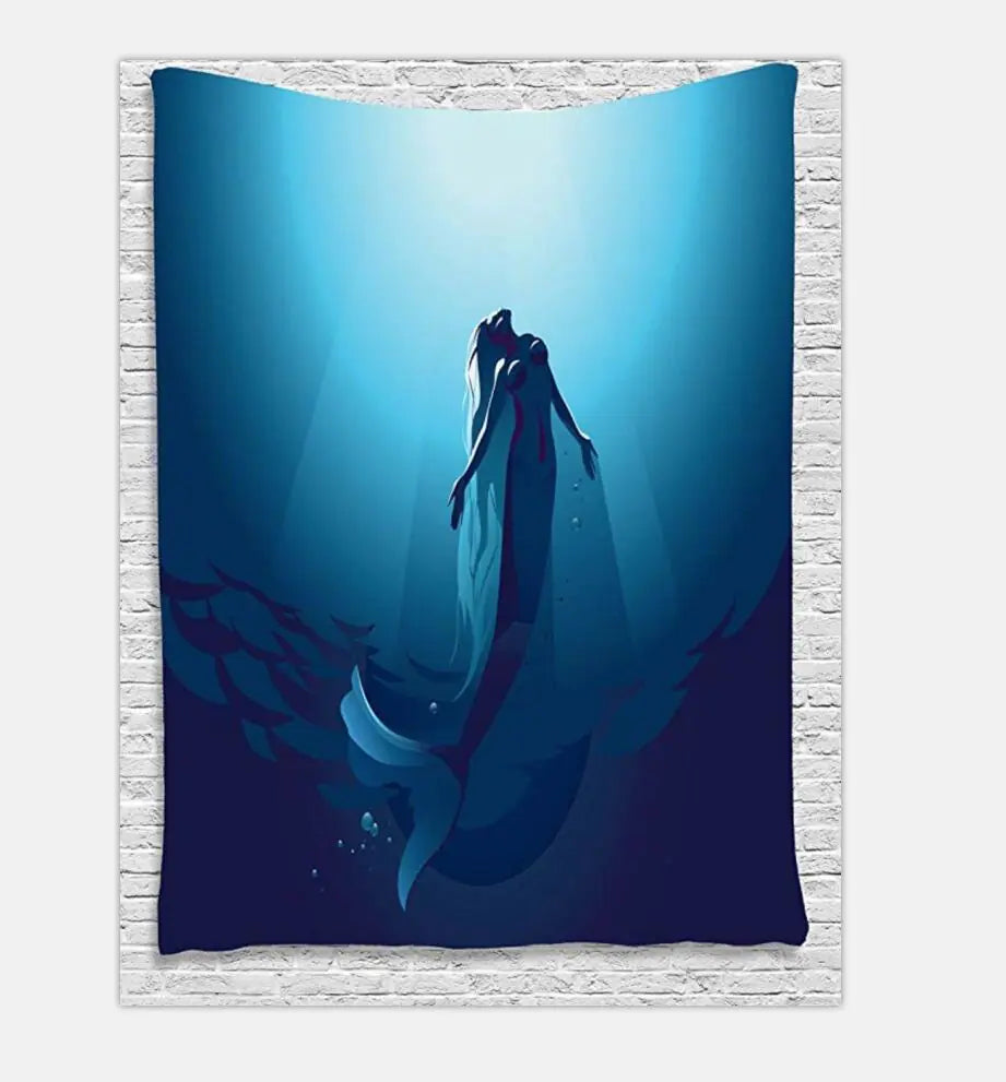 Mermaid Deep Sea Tapestry
