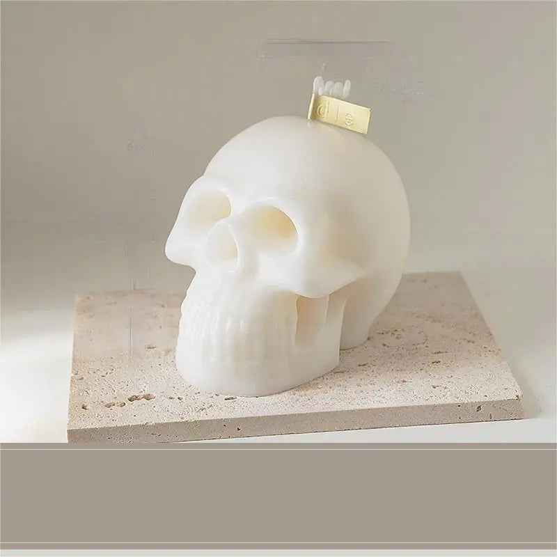 Cursed Skull Candle