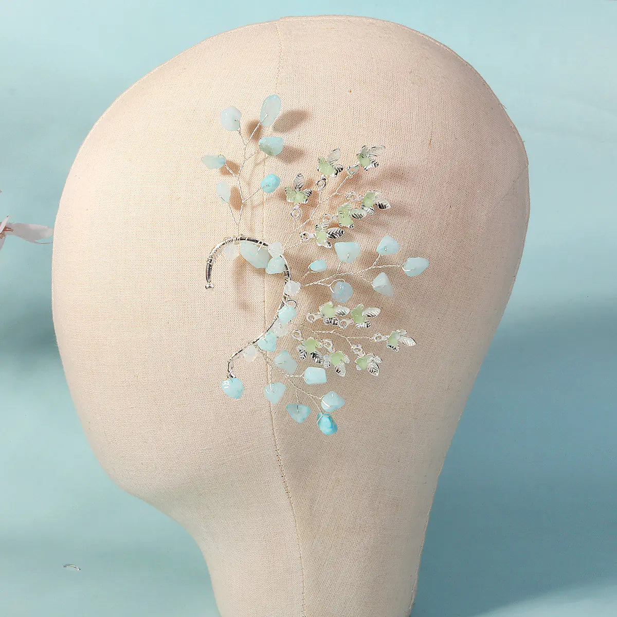 Elegant Fairy Ear Cuffs with Natural Crystal Accents Sorceress Sanctuary