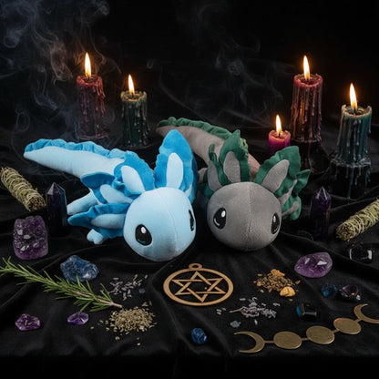 Axolotl Plush Dinosaur Toy - Cute Festival Gift Sorceress Sanctuary