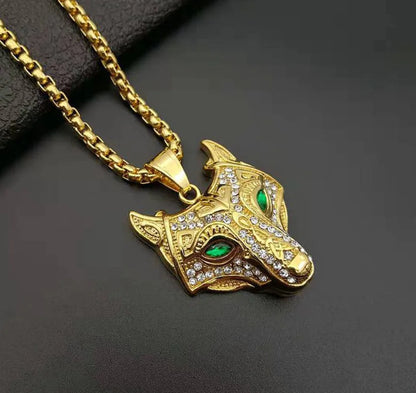 Celtic Wolf Pendant