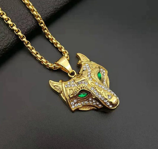 Celtic Wolf Pendant