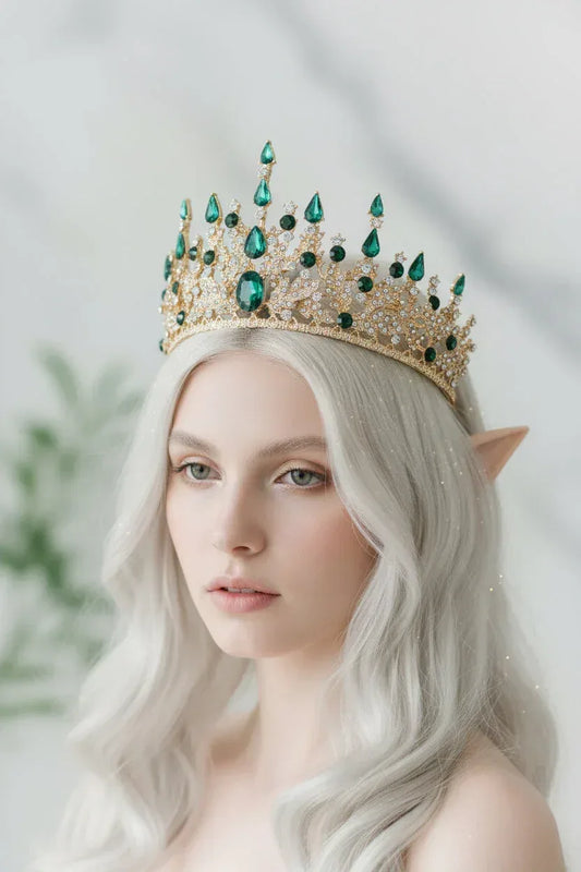 Fae Baroque Crowns - Sorceress Sanctuary Purple-Green-Blue-Black-Silver