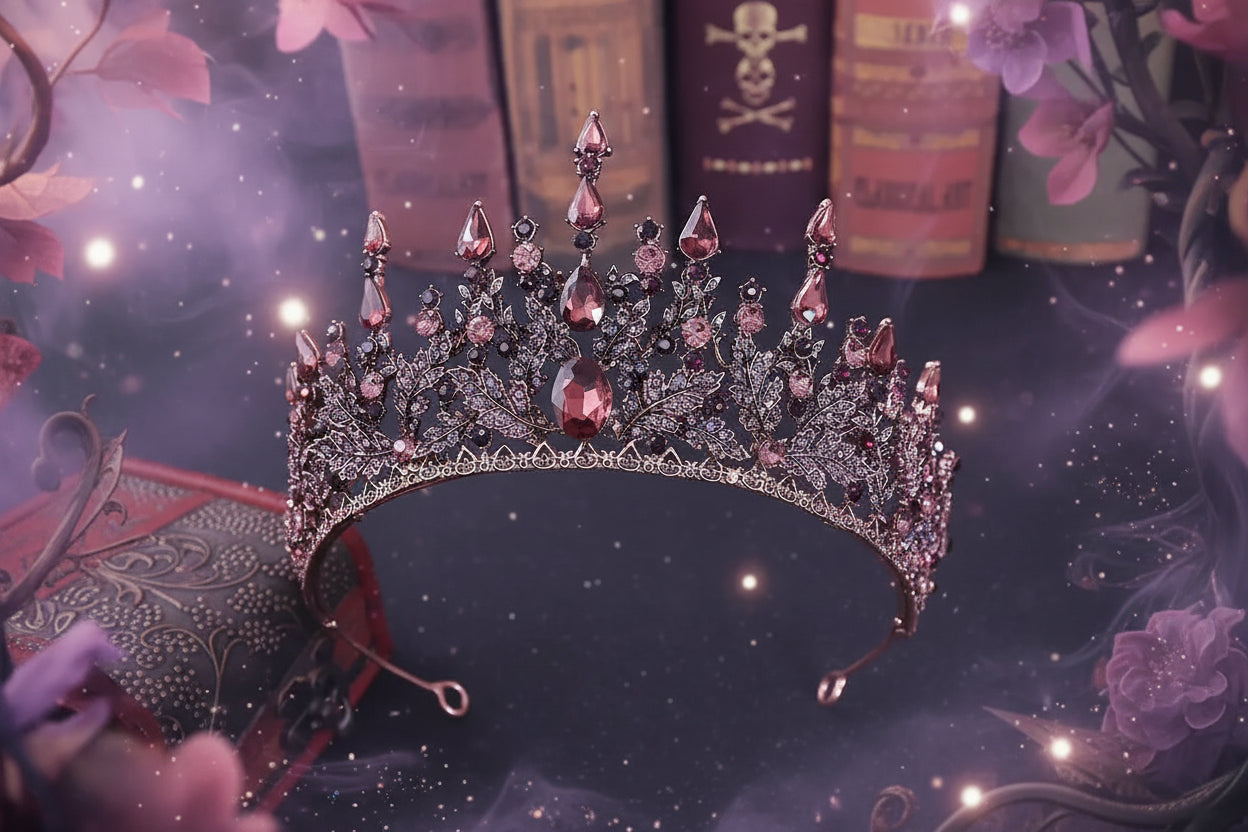 Fae Baroque Crowns - Sorceress Sanctuary Purple-Green-Blue-Black-Silver