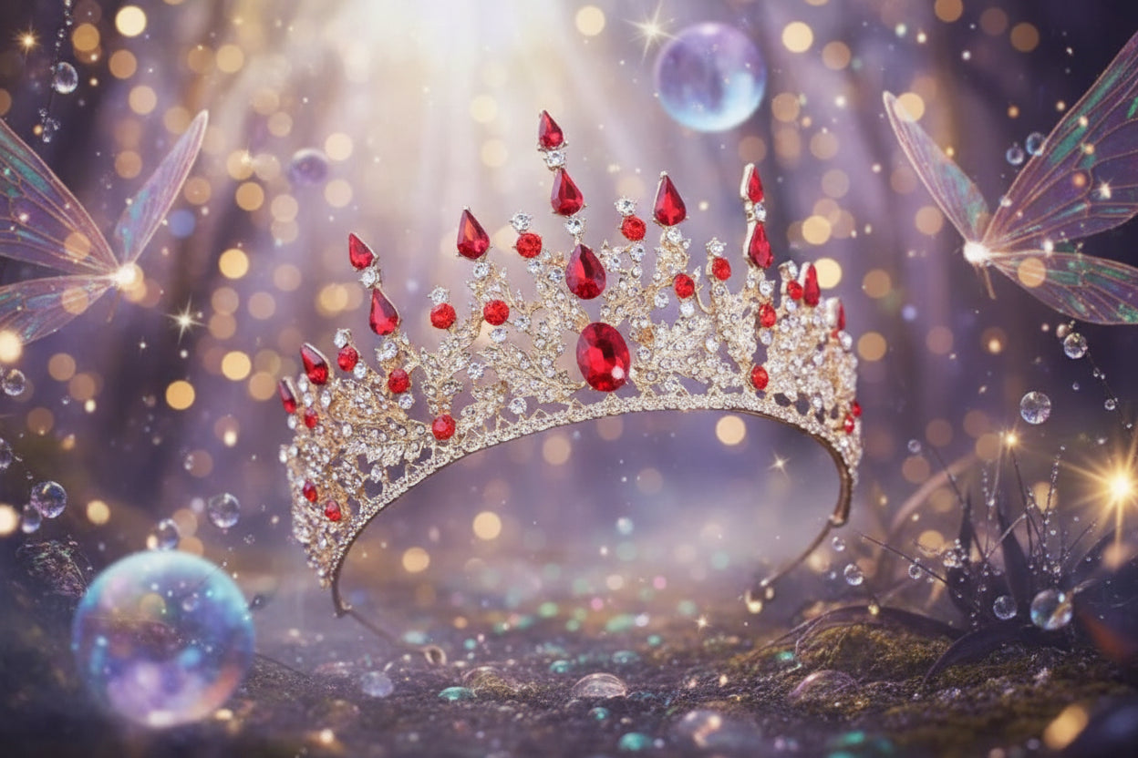Fae Baroque Crowns - Sorceress Sanctuary Purple-Green-Blue-Black-Silver