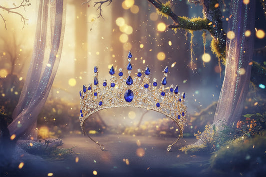 Fae Baroque Crowns - Sorceress Sanctuary Purple-Green-Blue-Black-Silver